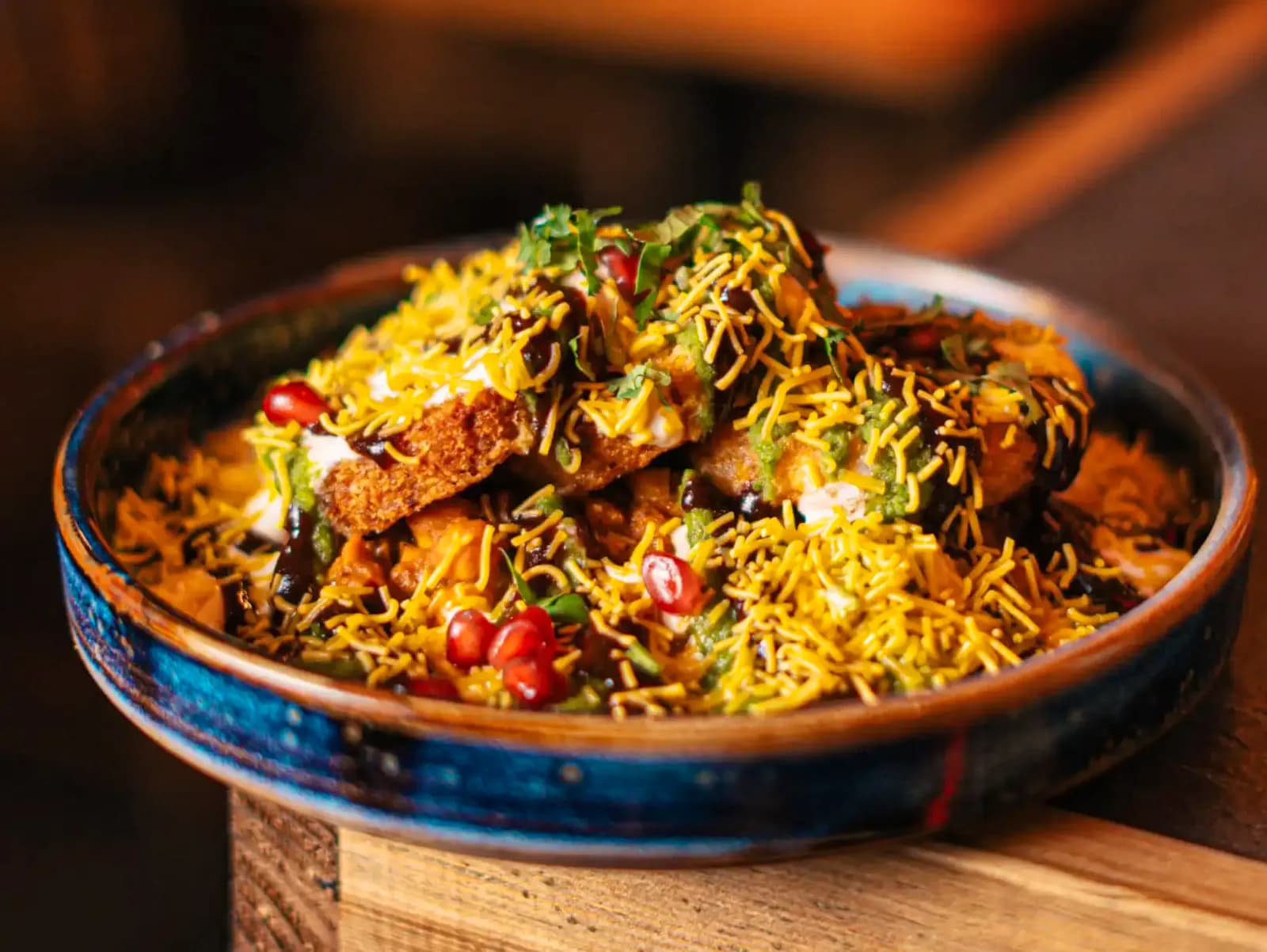 Aloo Tikki Chaat