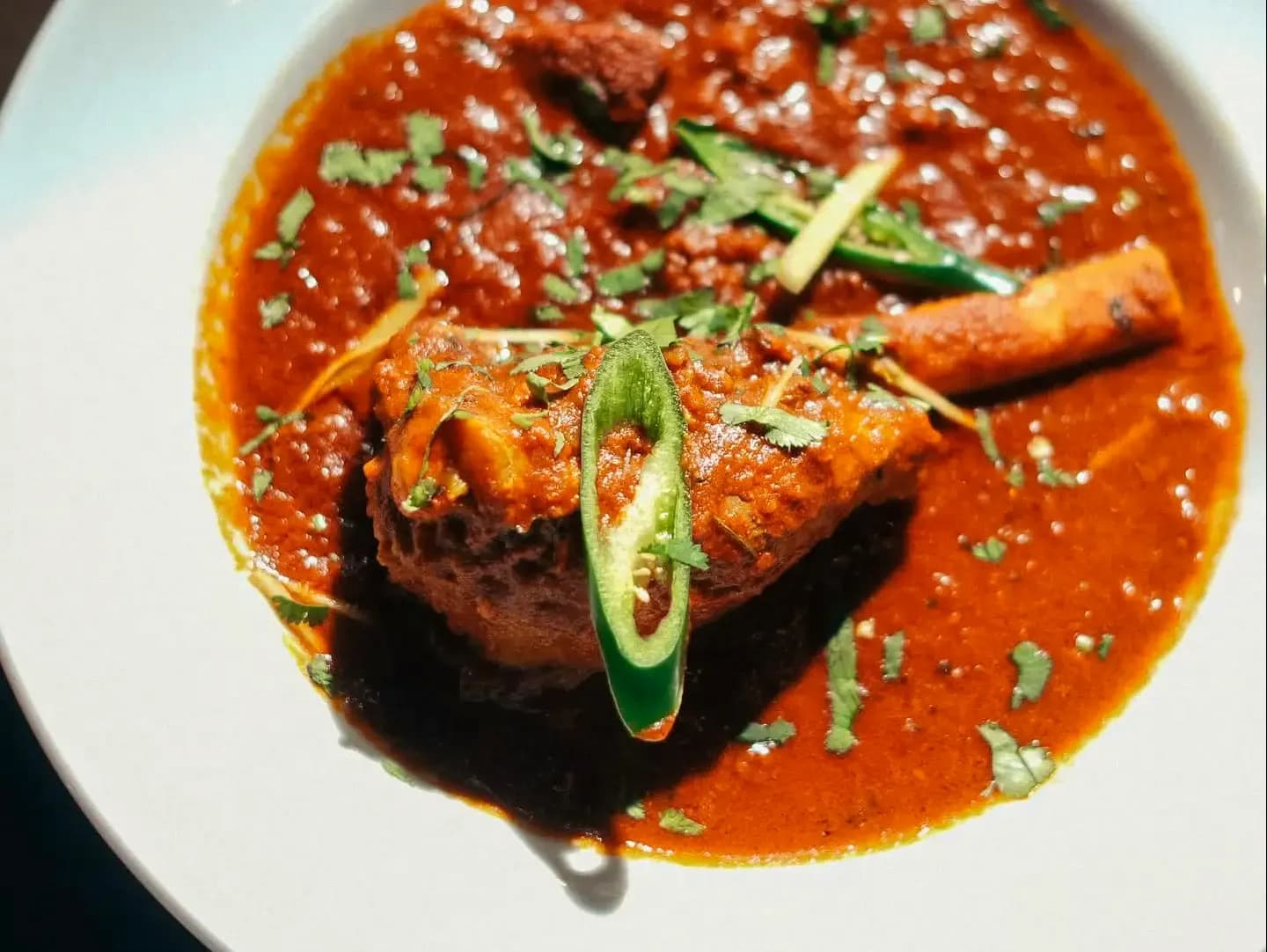 Lamb Shank Rogan Josh (Serves 2)