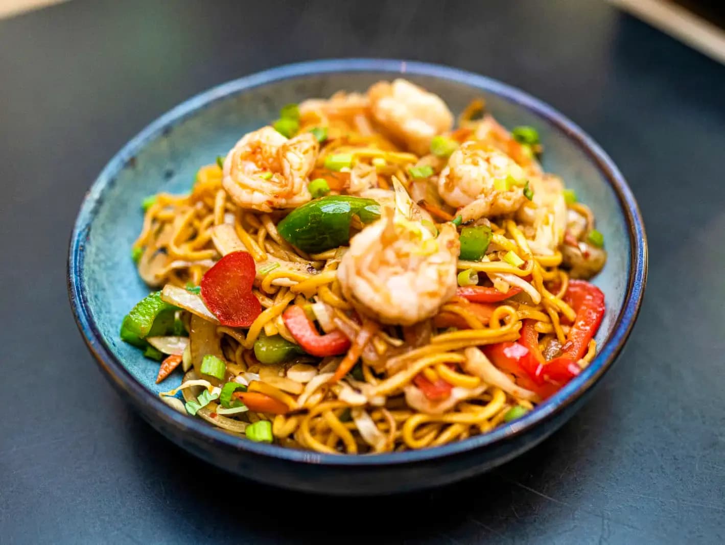 Prawns Hakka Noodles